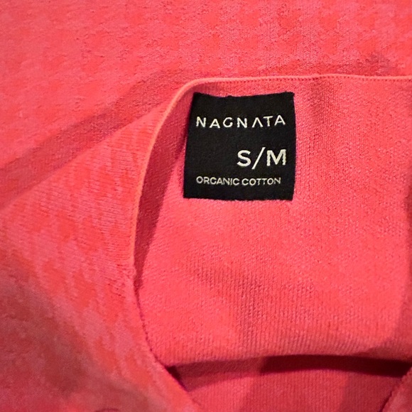 Nagnata HOUNDSTOOTH DRESS IN PINK SIZE:S/M - Picture 7 of 8